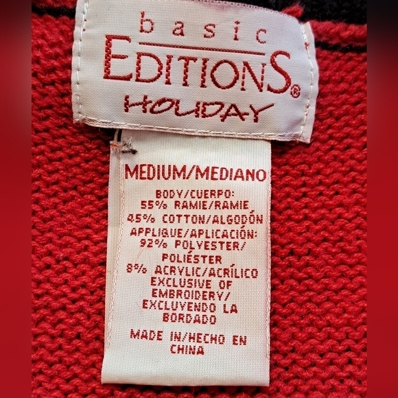 Holiday Snowmen Button  Up Vest   Size M - Picture 8 of 8